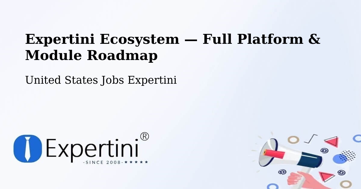 Expertini Ecosystem — Full Platform & Module Roadmap – Keyes