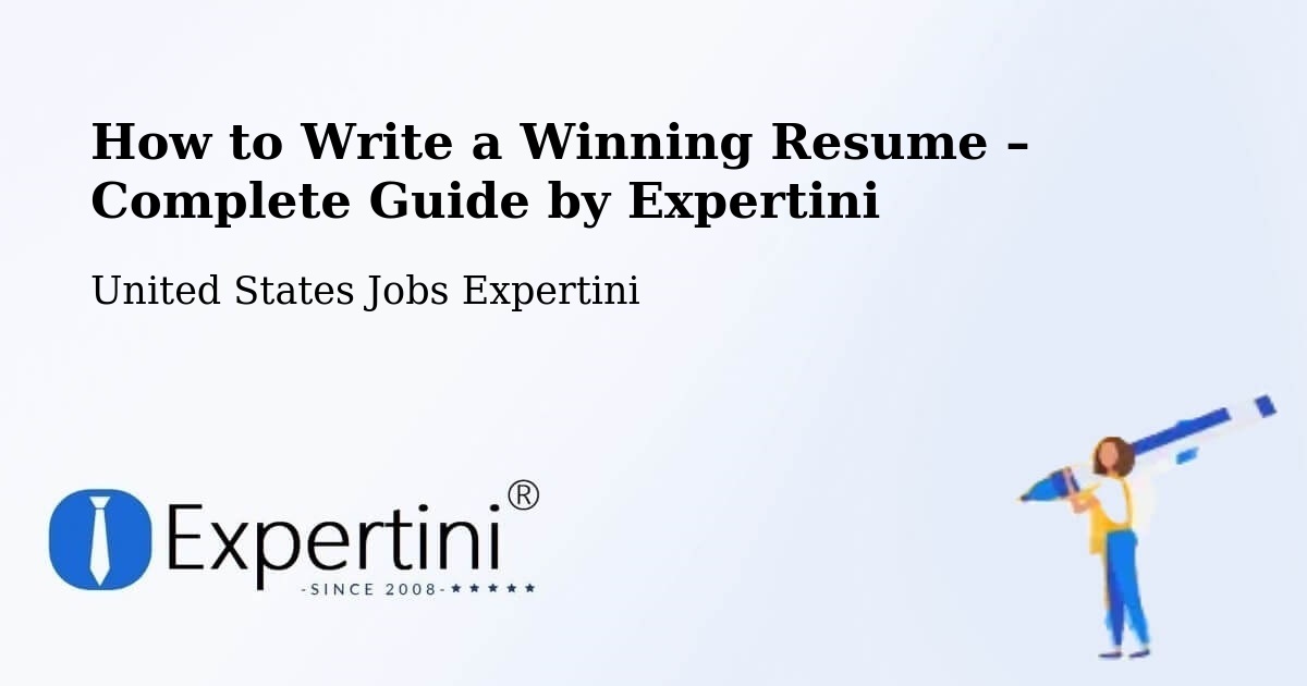 Resume Writing Guide for Job Seekers – Keyes - Keyes, United States Jobs Expertini
