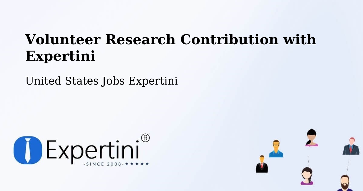 Volunteer Research Contribution Program – Keyes - United States Jobs Expertini